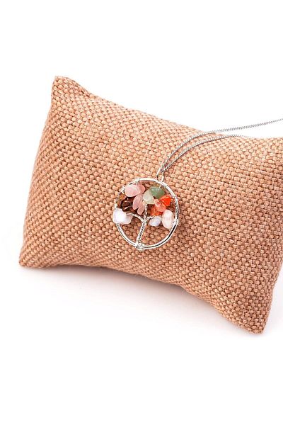 Taş Sandığı Tarnish-Free Chain Crab Zodiac Stone Necklace