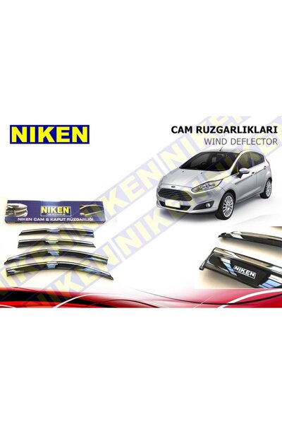 Niken Ford Fiesta Kromlu Cam Rüzgarlığı 2009-2017