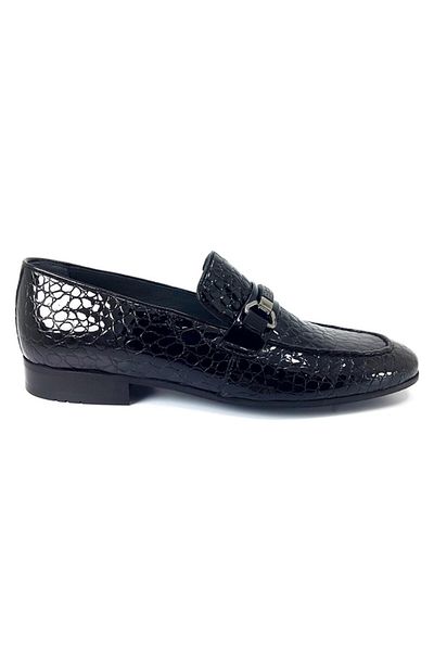 Fosco 2560 Classic Men's Shoes, Black Patent Leather