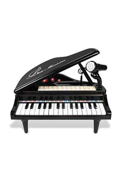 Vardem Mini Piyano (31 Tuşlu , MP3 Ve Mikrofonlu ) - Siyah