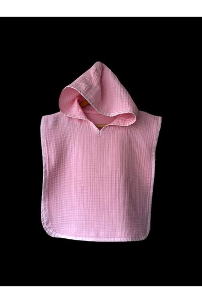 Butik B.s.c Home - 100% Cotton Muslin Poncho