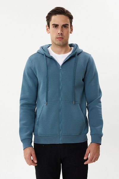 Twister Jeans Мъжко спортно яке с качулка и цип ESW 2889-Y