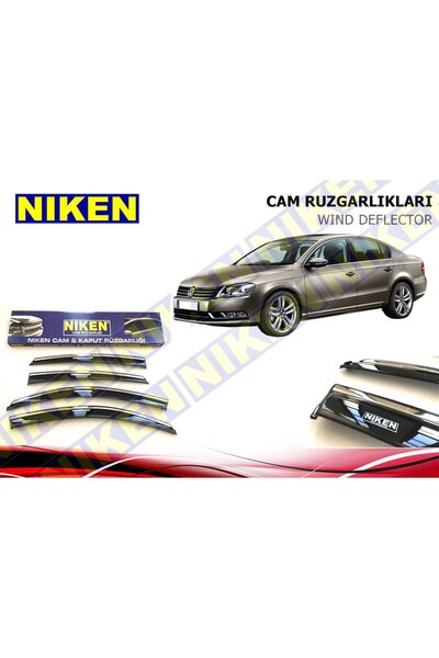 Niken Volkswagen Passat B7 Kromlu Cam Rüzgarlığı 2011-2014