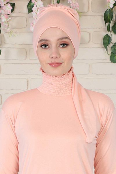 Aisha's Design موديل B-49 بونيه قطني ممشط