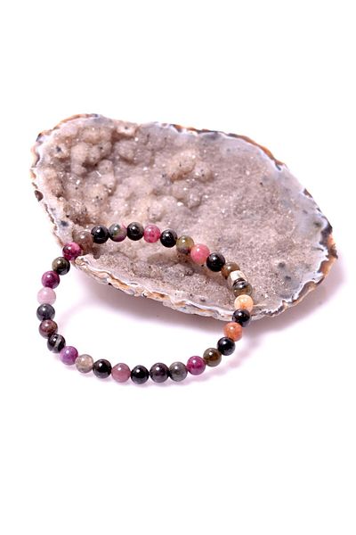 Taş Sandığı Tourmaline Stone Bracelet - 6 Mm