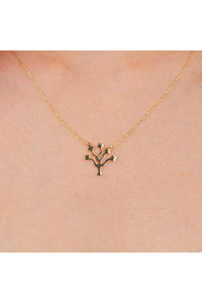 FasekGold Gümüş Kolye - Soy Ağacı 925 Ayar Gümüş Kolye