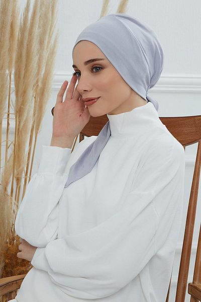 Aisha's Design موديل B-49 بونيه قطني ممشط