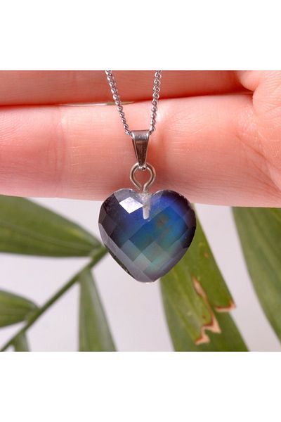 Taş Sandığı Feeling Stone Heart Necklace