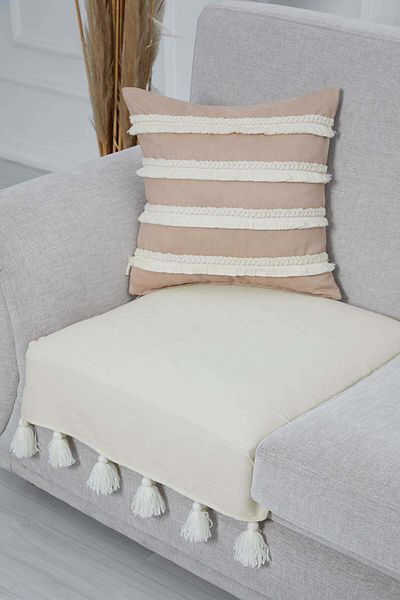 Aisha's Design 75x90 Tufted Single Sofa Cover - KO-19T