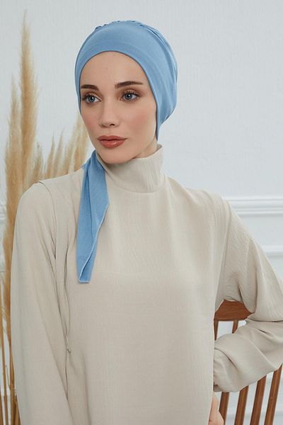 Aisha's Design B-49 Model Combed Cotton Bonnet