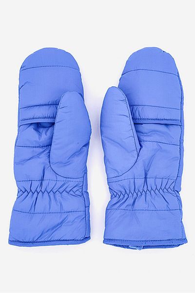 Tchibo Quilted Oven Mitts, Blue