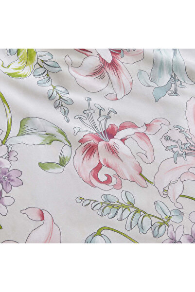 Karaca Home Melosa, 100% Turkish Cotton Duvet Cover Set, Single, Multi