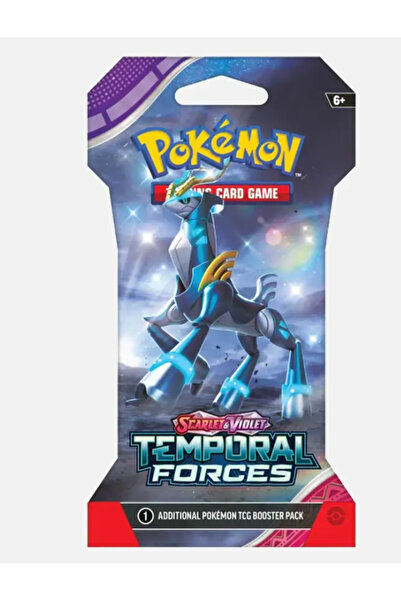 Pokemon TCG Scarlet Violet Temporal Forces Tek Booster Paket