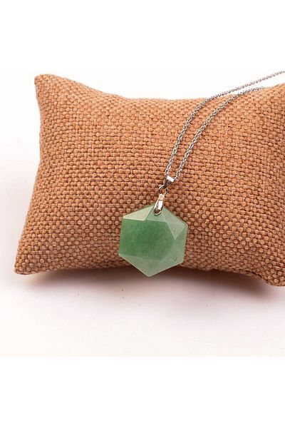 Taş Sandığı Aventurine Stone Necklace