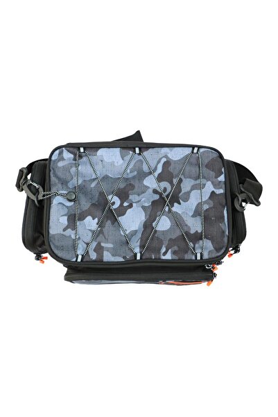 Fujin Black Camo Helper Bag - Balıkçı Çantası