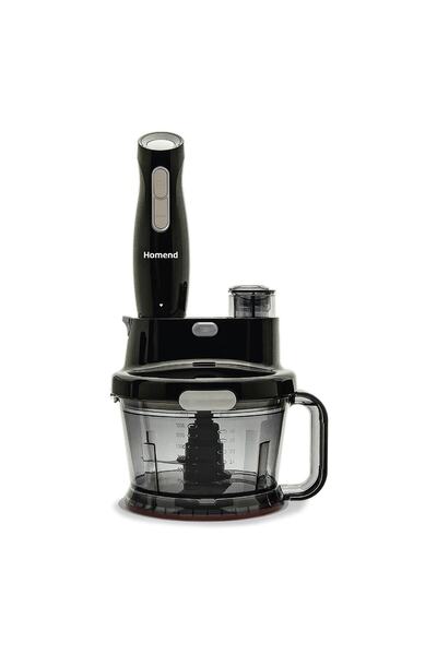 HOMEND Functionall 2808h Mutfak Robotu Siyah Gri