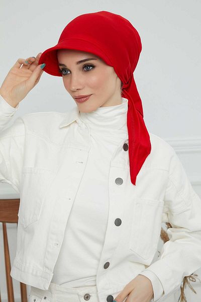 Aisha's Design Bandana Bonnet with Visor - B-71