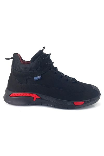 MARCOMEN Casual ανδρικά παπούτσια - 16215 22kb Μαύρο Nubuck