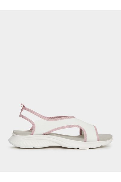 Styli Knitted Strap Slingback Comfort Sandals