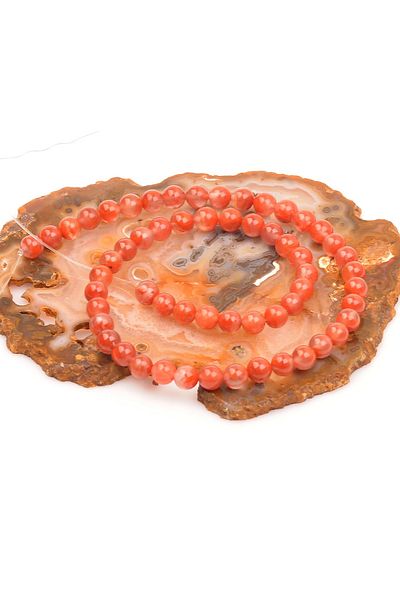 Taş Sandığı 7 Mm Yemen Agate Stone String