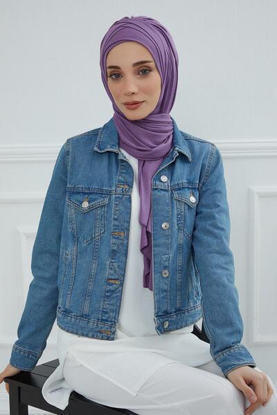 Aisha's Design Multi Cross Stitching Practical Combed Shawl,Ps-41,Purple 2