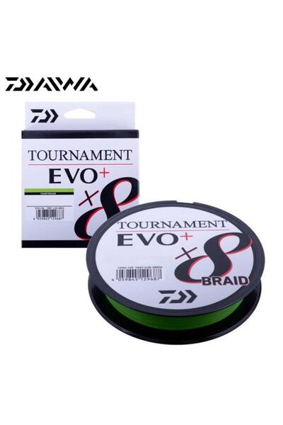 daiwa Σχοινί ψαρέματος Tournament EVO+ 8B Chartreuse (135μ)
