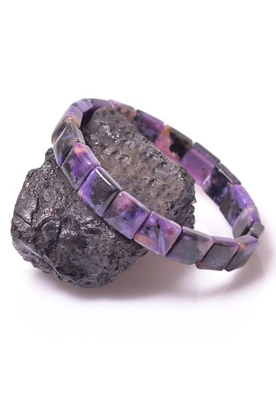 Taş Sandığı Çeroit Stone Bracelet - Quadrangle Cut