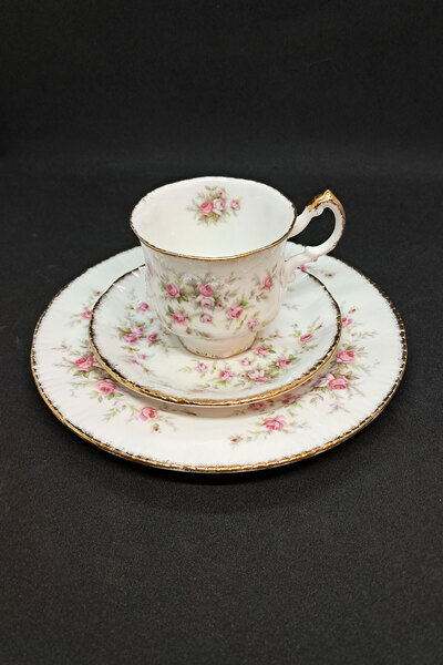 Paragon Victoria Rose Vintage Teacup 3 Pieces