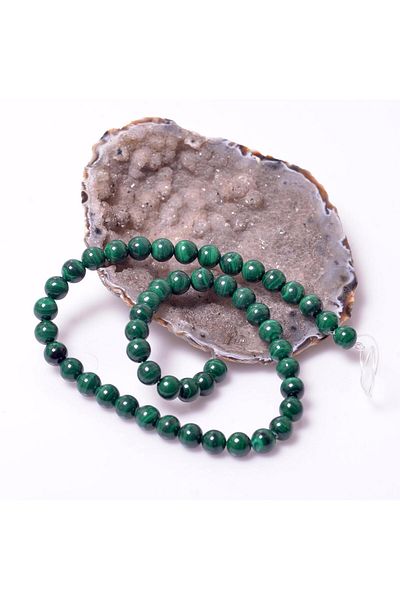 Taş Sandığı Malahit Stone String - 8 Mm