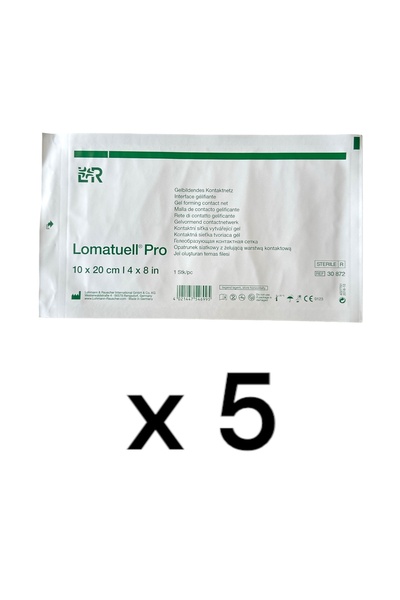 Lohmann & Rauscher Lomatuell Pro Parafin Ve Hidrokolloid Içeren Silikon Tül Ö...