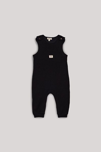 Nebbati Basic Bg Store Baby Boy Black Jumpsuit