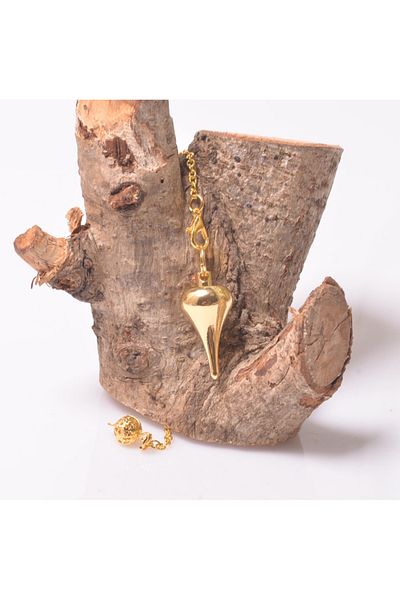 Taş Sandığı Drop Shaped Brass Pandula