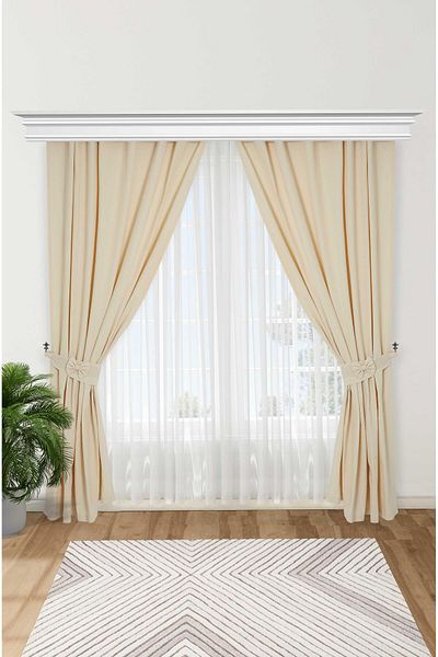Aisha's Design ستارة خلفية بفيونكة مزدوجة الحواف - PR-5