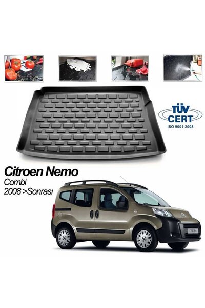 Leader Citroen Nemo Bagaj Havuzu Paspası