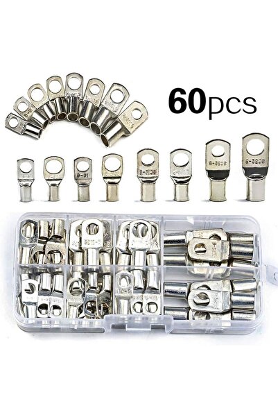 JORPETS 60 قطعة من محطات Sc 60 قطعة من تشكيلة محطات الأسلاك النحاسية للسيارات...