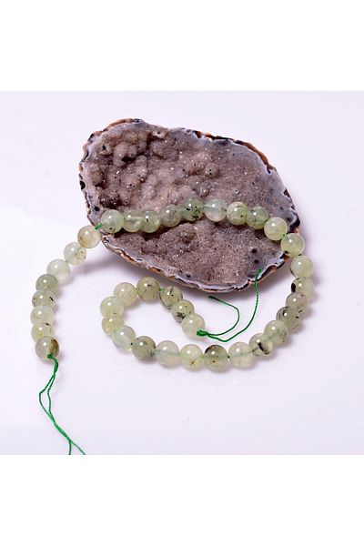 Taş Sandığı Prehnite Stone String -10 Mm