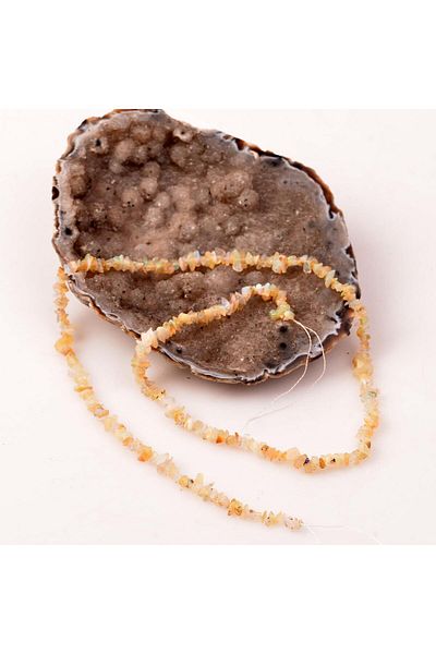 Taş Sandığı Opal Stone Unshaped String - Ethiopia Opal
