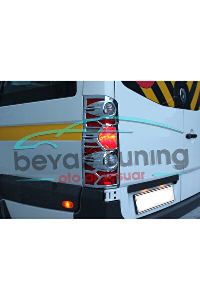 Niken Volkswagen Crafter Stop Çerçevesi Kromu Nikelajı