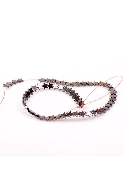 Taş Sandığı 8 mm Hematite Stone - Star Shaped Array