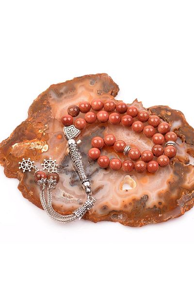 Taş Sandığı 8 Mm Star Stone Rosary