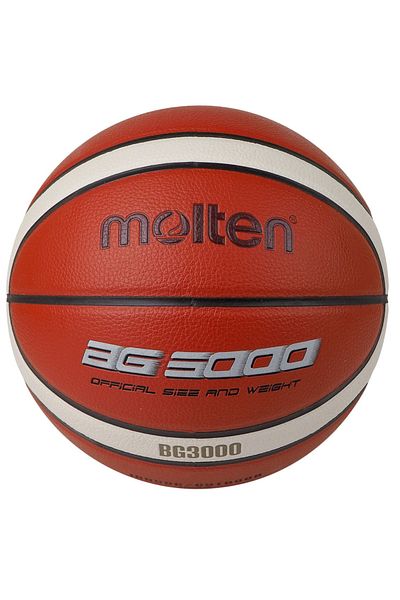 MOLTEN كرة السلة BG3000 من الجلد الصناعي للاستخدام الداخلي والخارجي مقاس 7