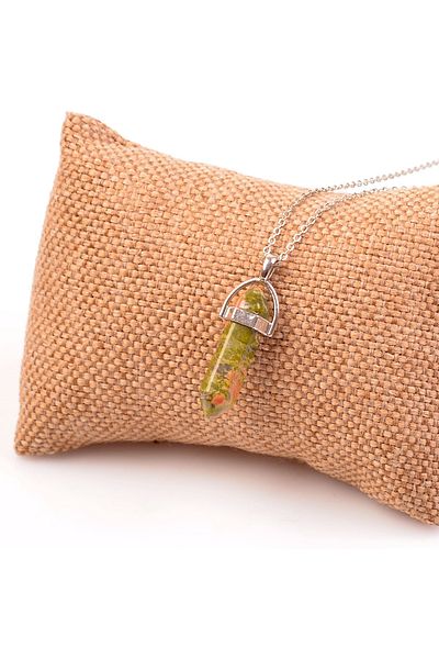 Taş Sandığı Unakit Stone Pile Necklace
