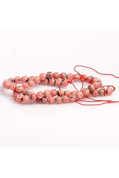 Taş Sandığı 7 mm Rhodochrosite Stone String