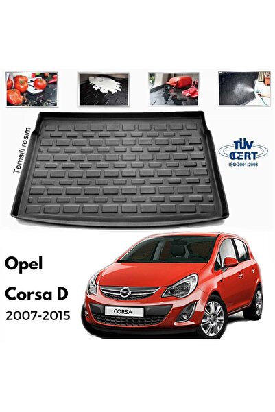 Leader Opel Corsa D Bagaj Havuzu Paspası 2007-2014