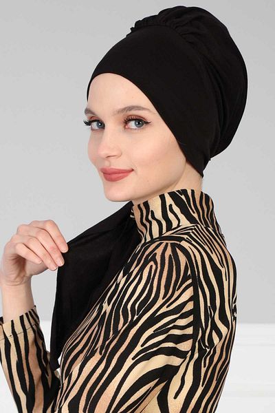 Aisha's Design موديل B-49 بونيه قطني ممشط