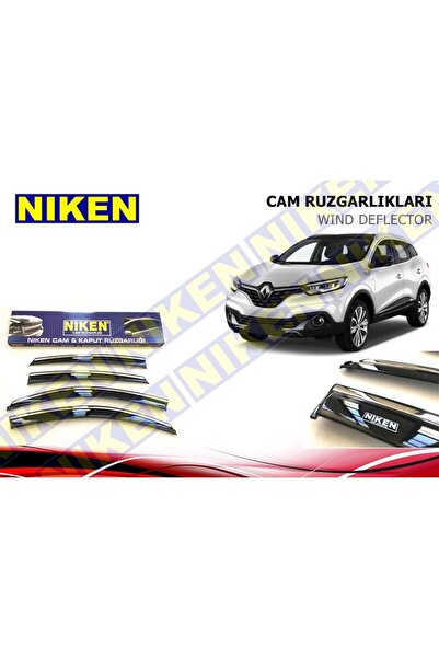 Niken Renault Kadjar 2015 Ve Sonrası Kromlu Cam Rüzgarlığı