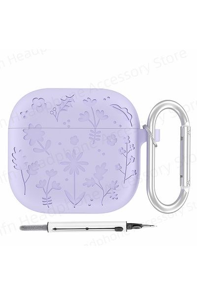 Choice For Airpods 4 2024 With Pen Cute Case Compatible With Airpods 4(2024) With Keychain And Cleaning K