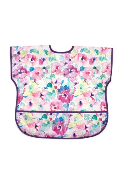 Bumkins مريلة بأكمام قصيرة (1-3 سنوات) - ألوان مائية