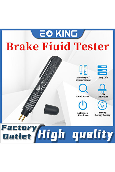 Choice Test Pen, Car Brake Oil Tester, 5 LED Lights Display, Oil Quality Testing Tool, Brake Fluid Detector