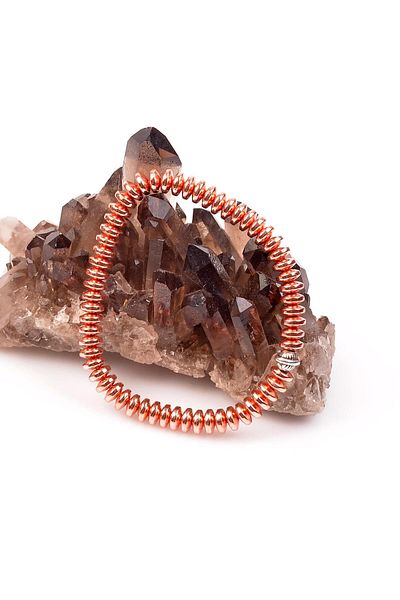 Taş Sandığı Rose Colored Hematite Stone Bracelet